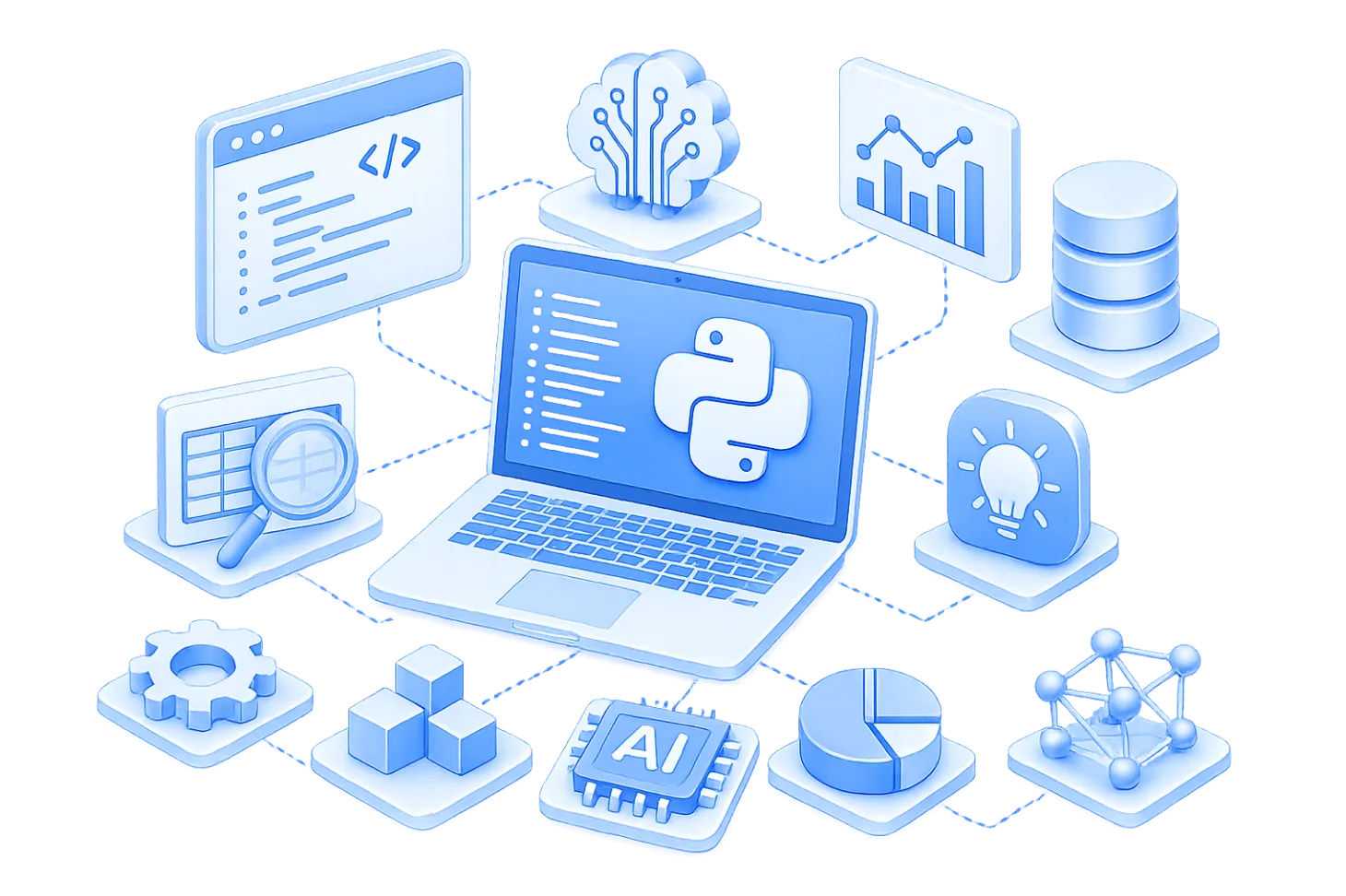 HiFX helps enterprises build scalable Python-powered applications, intelligent automation systems, AI-driven platforms, and cloud-native backend ecosystems designed for performance, flexibility, and long-term digital growth.